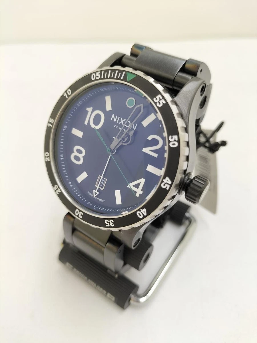Nixon Diplomat SS Quartz Analog Date Stainless Steel Men s Watch