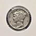 1943-P Mercury Dime 90% Silver US Mint Philadelphia