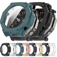 For Huami Amazfit T-Rex Ultra 2 TPU Watch Case Screen Bumper Protective Cover