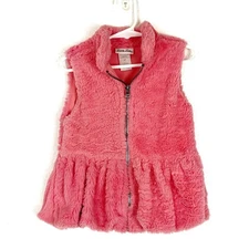 Little Lass Faux Fur Vest 4T