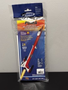 Estes Puma Flying Model Rocket Kit #7256