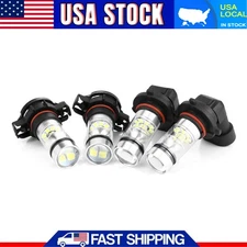 LED DRL Driving Fog Light Bulbs Fits Cadillac Escalade 2007-2014 A USA B US