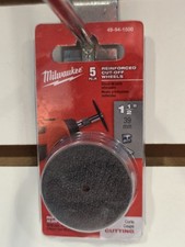 Milwaukee 49-94-1500 1-1/2" Reinforced Cut-Off Wheel, 5 Pack