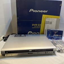 Pioneer DVR-225-S DVD Recorder New Open Box Tested Works