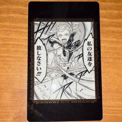 Black Clover Black Clover Exhibition Clear Card Noelle