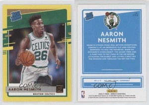 2020-21 Panini Donruss Rated Rookies Yellow Flood Aaron Nesmith #232 Rookie RC
