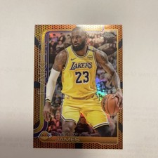 lebron james black refractor