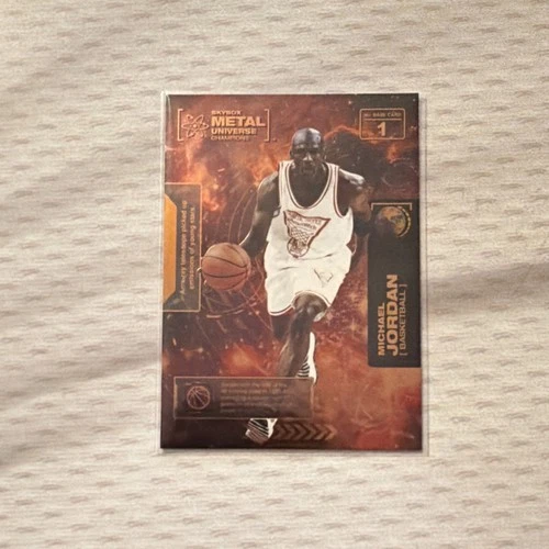 SkyBox 2021 Metal Universe Champions Michael Jordan Basketball Base Set Card #1