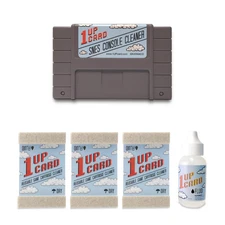 Cleaning Kit Compatible With Super Nintendo Console and Cartridges By 1UPcard