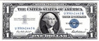 1957- $1 Silver Certificate Vf- Fr. 1619