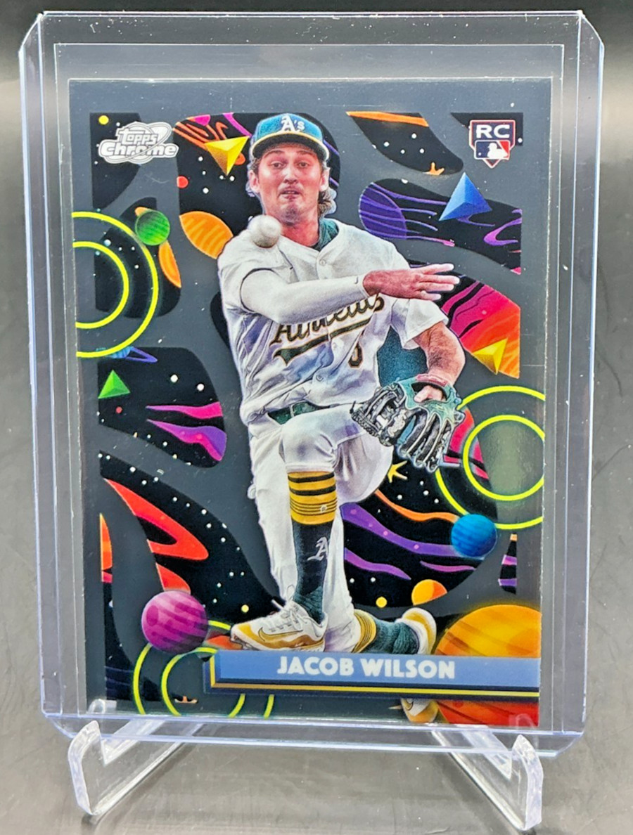 2025 Topps Cosmic Chrome JACOB WILSON RC #139 Athletics