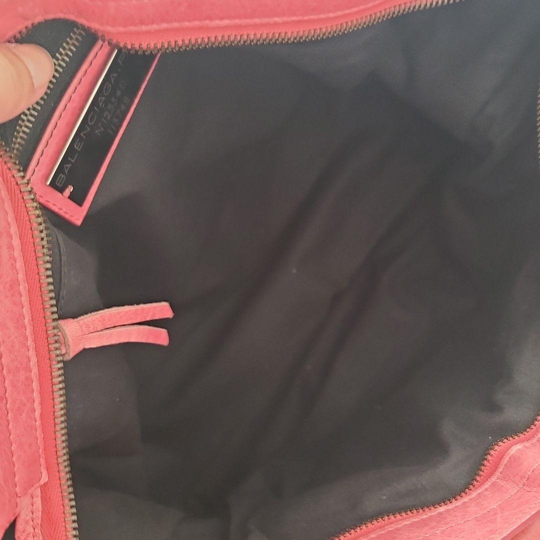 Balenciaga The City Bag 115748 Pink Leather 2Way Tote Shoulder Y2K thumbnail 20