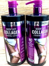 (2-Pk) SCULPT ~3X STRENGTH BODY LIFT COLLAGEN FIRMING LOTION  32oz each New!!
