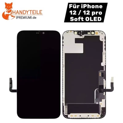 HANDY TEILE PREMIUM Display Für iPhone 12 / 12 Pro Soft Oled Lcd Beste Qualität Bildschirm für Apple