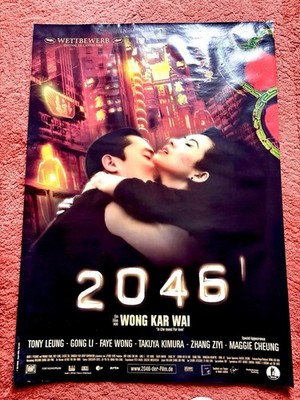 2046 Kinoplakat Poster A1. Wong Kar Wai, Tony Leung, Gong Li, Maggie Cheung