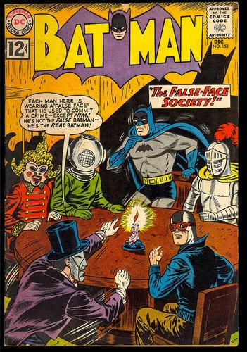 Batman #152 Nice Unrestored Silver Age Superhero Vintage DC Comic 1962 VG