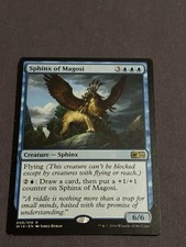 Magic: The Gathering Sphinx of Magosi Rare Blue Creature MTG