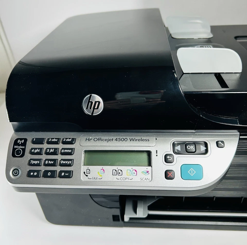 HP Officejet 4500 Wireless Printer G510n Inkjet All In One NO TONER Read Details - Image 2 of 4