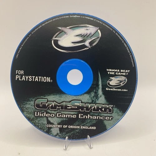 GameShark Video Game Enhancer - PS1 Playstation Loose Disc Tested Works
