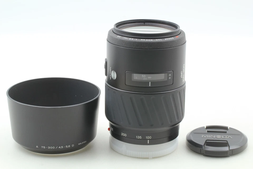 [Near MINT] MINOLTA AF Zoom 100-300mm F4.5-5.6 A-Mount Lens  From JAPAN - Image 2 of 4