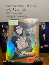 Neji Hyuga UNLEASHES His Gentle Fist! Destiny Awaits HY09-003 Naruto Card