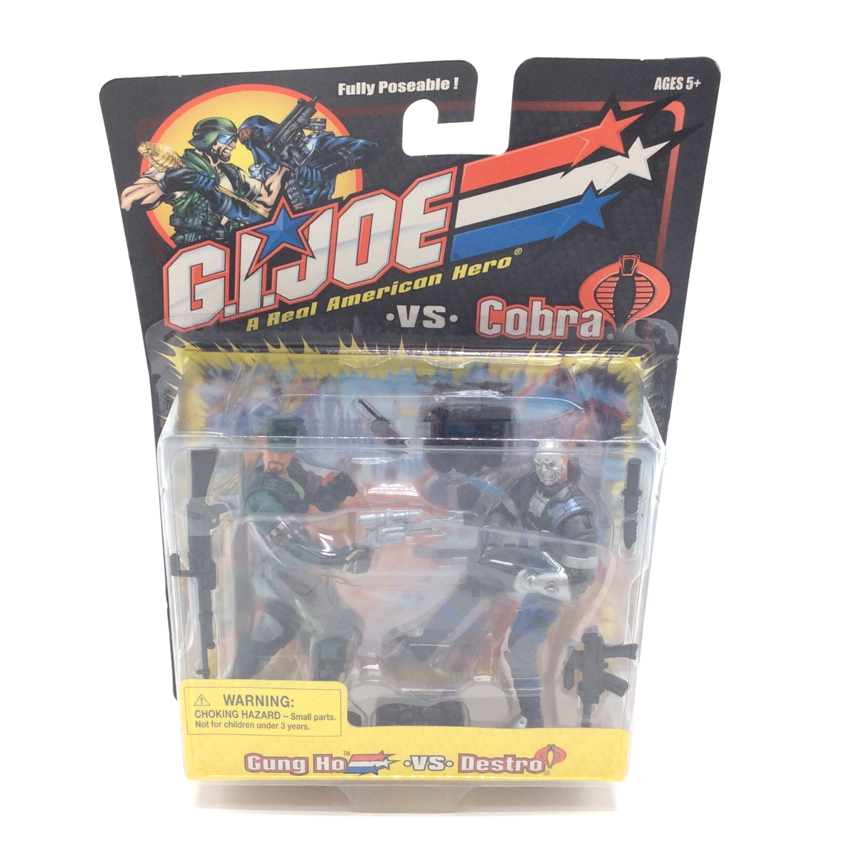 Hasbro G.I. Joe Vs. Cobra GUNG-HO VS. DESTRO Action Figure Set | eBay