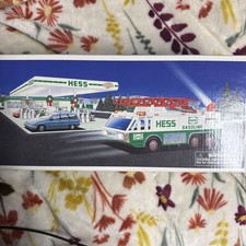 1996 HESS TOY TRUCK "EMERGENCY TRUCK",  NEW IN ORIGINAL BOX!
