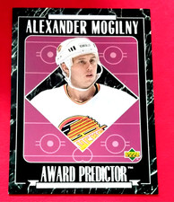 1995-96 ALEXANDER MOGILNY Award Predictor Art Ross Vancouver Canucks Upper Deck