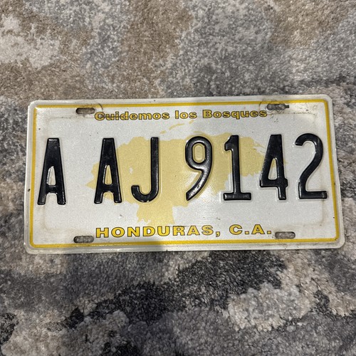 Honduras License Plate