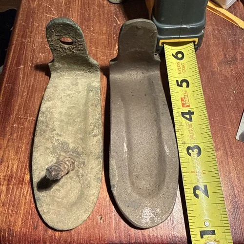 Non Dug Confederate Richmond Musket But Plate Undrilled Gun Part