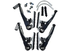Set freni a V anteriori + posteriori NOS SHIMANO XTR BR-M970 MTB bici