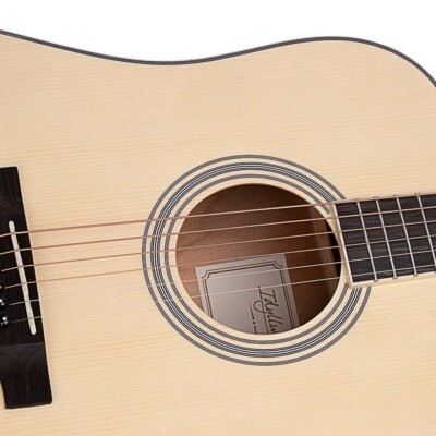 6 String Dreadnought Acoustic Guitar Spruce Top 20 Frets with Gig