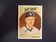 2008 Topps Heritage Baseball Jeff Kent Card # 20