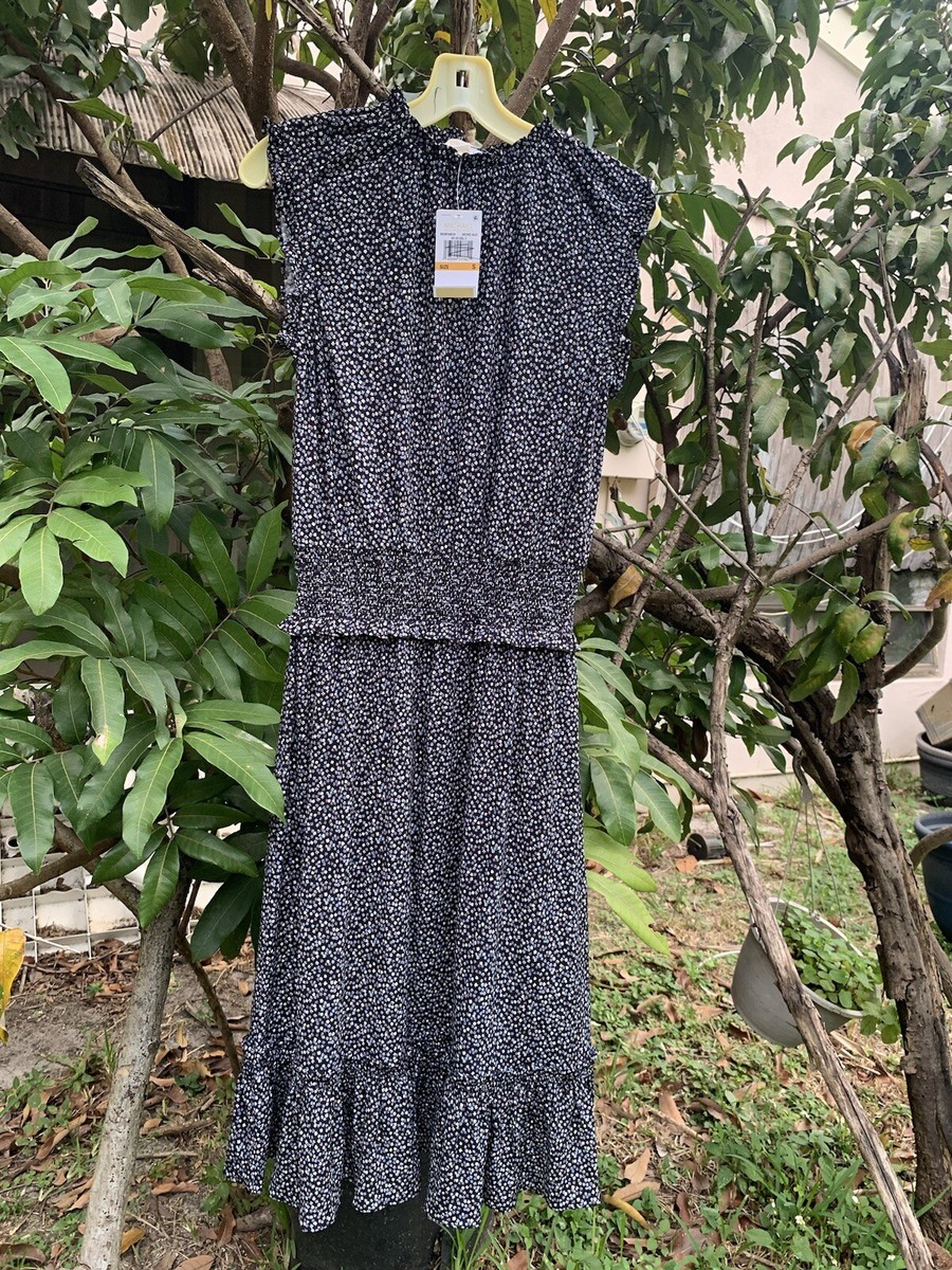 Michael Kors Women's Printed Halter Midi Dress | eBay