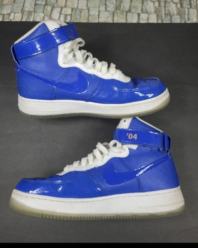 Nike Air Force 1 High Detroit Pistons NBA Finals CI9880-400 sz 8.5 NO INSOLES - Picture 4 of 11