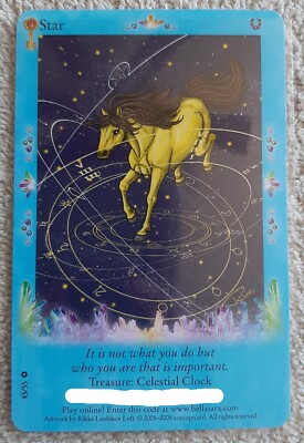 Bella Sara Treasures 45/55 Regular Star Trading Collector Card