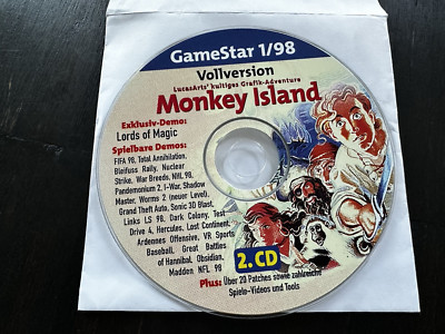 Monkey Island PC Spiel (Game Star)