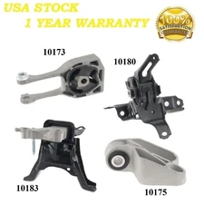 4 PCS FRONT MOTOR & TRANS MOUNT FIT 2018-2022 TOYOTA C-HR 2.0L