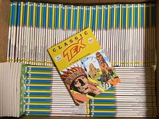 LOTTO Fumetti TEX CLASSIC A COLORI 1 / 129 Sequenza Completa / OTTIMI!