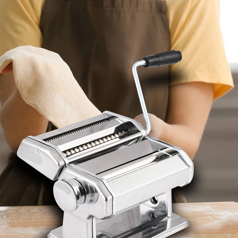 Hand Crank Pasta Maker Split Type Stainless Steel Manual Noodle