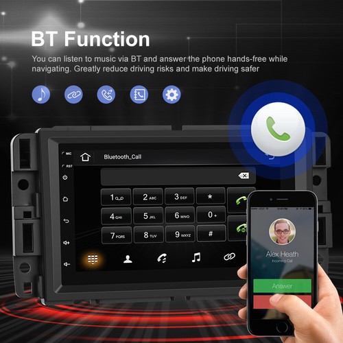 32GB Android 13.0 Car Radio GPS For Chevrolet GMC Buick Chevrolet Sierra Yukon - Foto 9 di 13