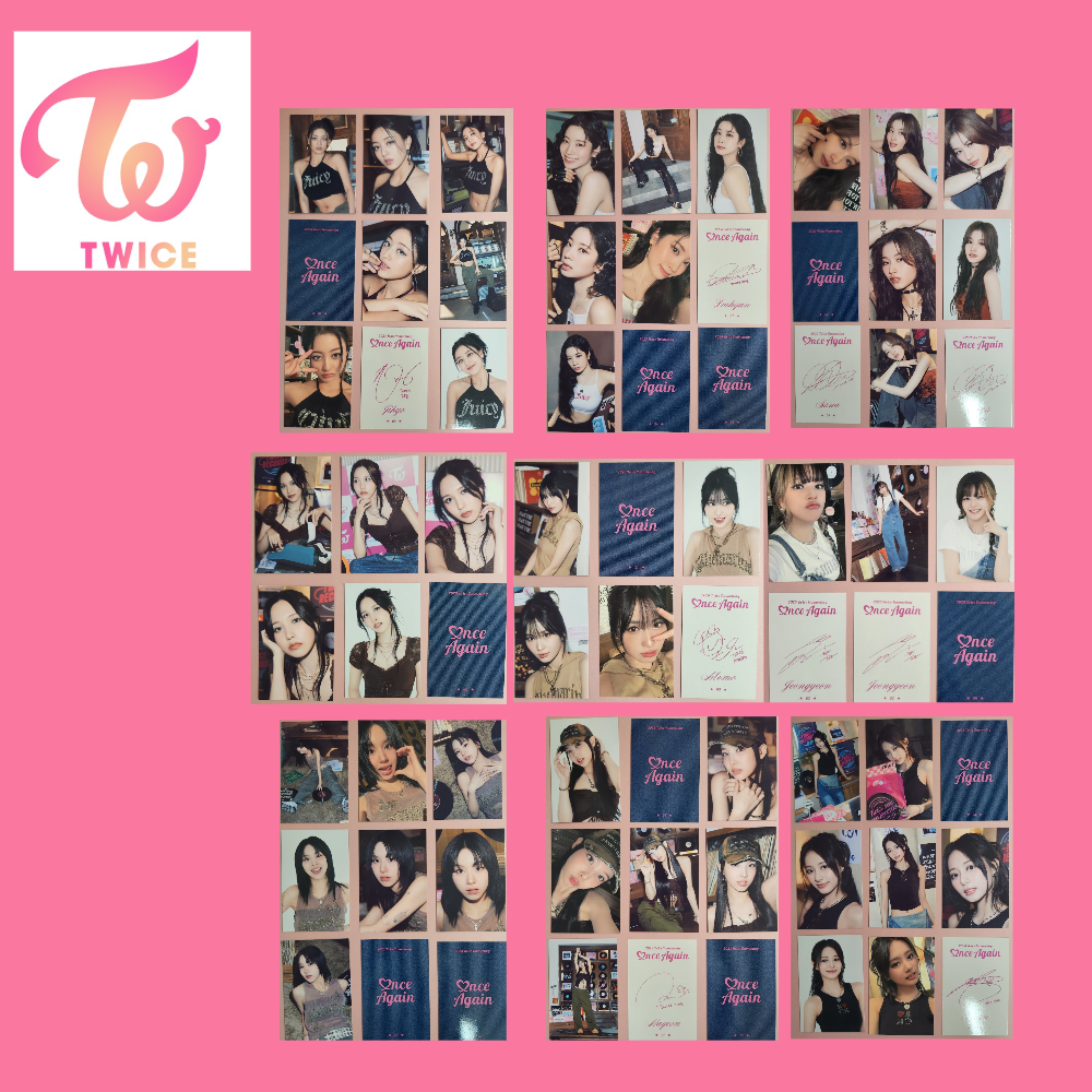 TWICE 8TH ANNIVERSARY POP-UP STORE OFFICIAL MD MERCH TRADING TWICE 8TH ANNIVERSARY POP-UP STORE OFFICIAL MD MERCH TRADING