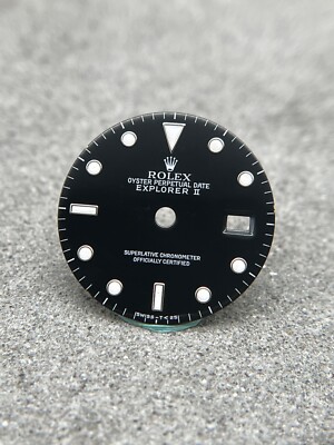 #1056 ORIGINAL ROLEX EXPLORER 2 16570 16550 ZIFFERBLATT DIAL CADRAN