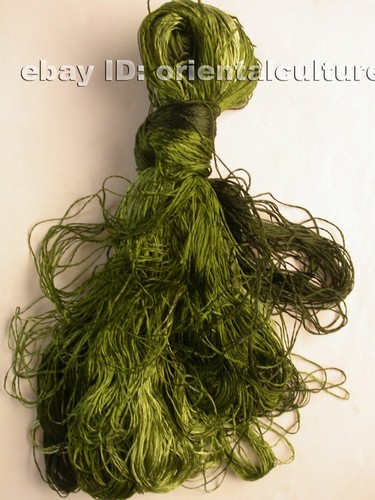 Chinese 100%real natural mulberry silk,hand-dyed embroidery silk floss/thread - Picture 3 of 4