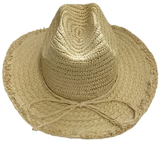 Capelli New York Stylish Classy Summer Hat 100% Paper OSFA