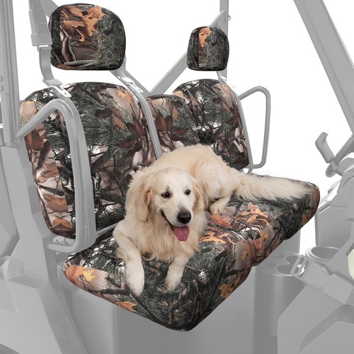 KEMIMOTO Camo 900D UTV Seat Cover for Can Am Defender HD7 HD9 HD10 DPS 2016-2023 - Picture 12 of 13