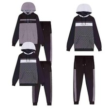 Mens Hoodie and Joggers Tracksuit Set- Ideal for Active Sports, Gym, and Outdoor