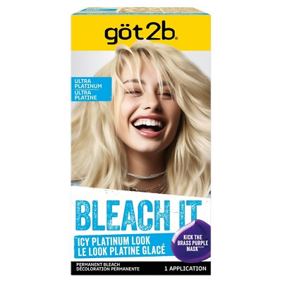 Got2b Bleach It Permanent Hair Color, 00A Ultra Platinum