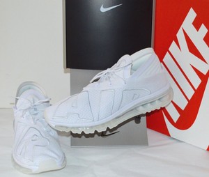 nike air max flair triple white