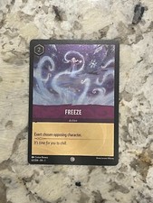 Lorcana First Chapter Freeze COLD Foil 63/204